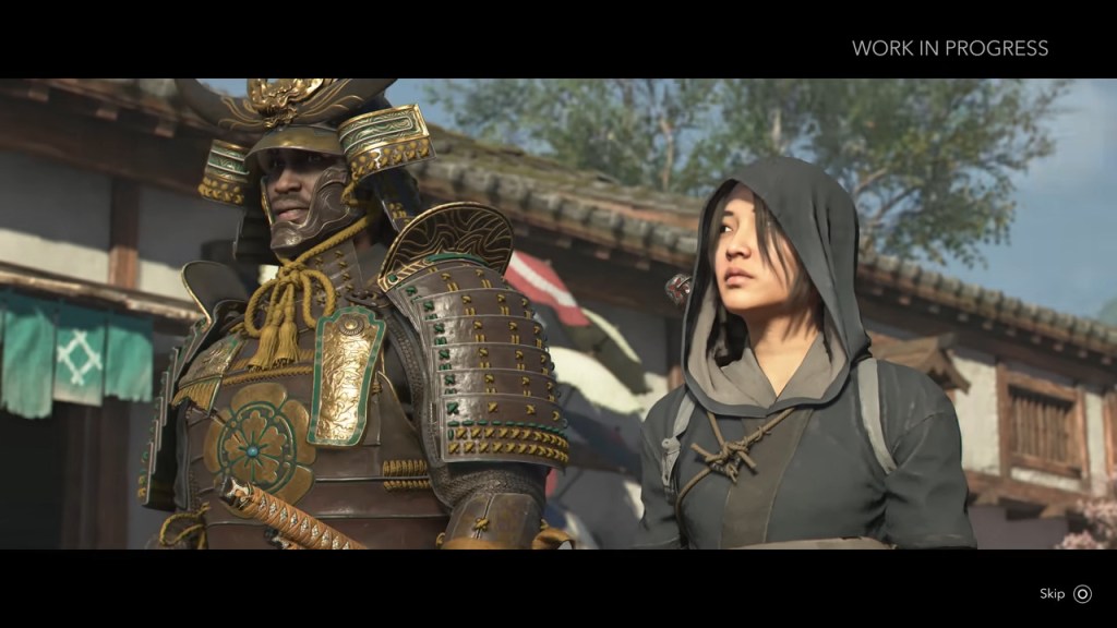 Yasuke (TBA) and Naoe (TBA) prepare to assault the local Daimyo's stronghold in Assassin's Creed Shadows (2024), Ubisoft