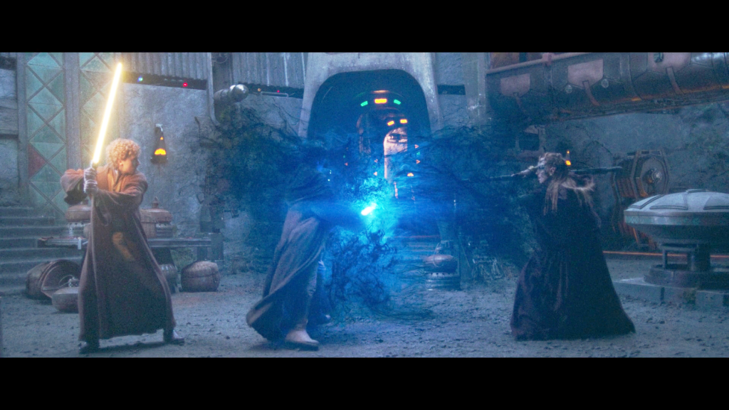 The Jedi clash with the Space Witches in The Acolyte Season 1 Episode 7 "Choice" (2024), Disney