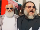 Tenacious D strut their stuff on the red carpet to Kung Fu Panda 4 (2024), Dreamworks