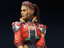 Loba (Fryda Wolff) in her Battle Pass "Cherry Bomb" skin in Apex Legends (2019), Electronic Arts