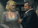 Frank West (TBA) confronts Jessica McCarney (TBA) in Dead Rising Deluxe Remaster (2024), Capcom