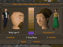 The new Makeover Interface The player talks to the Makeover Mage in Old School Runescape (2013), Jagex