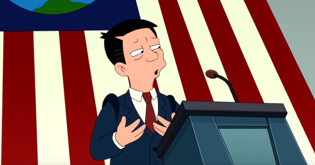  Senator Chris Travers, Phil LaMarr,  Senator Chris Travers Debate Speech, Futurama, Decision 3012, 2012, 20th Century Fox