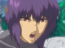 Major Kusanagi (Atsuko Tanaka) undergoes a diagnostics scan in Ghost in the Shell: Stand Alone Complex Episode 21 "Eraser" (2005), Production I.G.