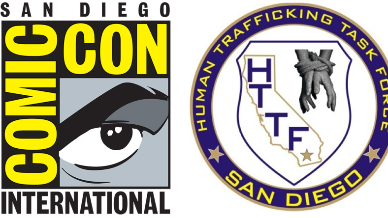 Official San Diego Comic-Con logo / Official emblem of the San Diego Human Trafficking Task Force