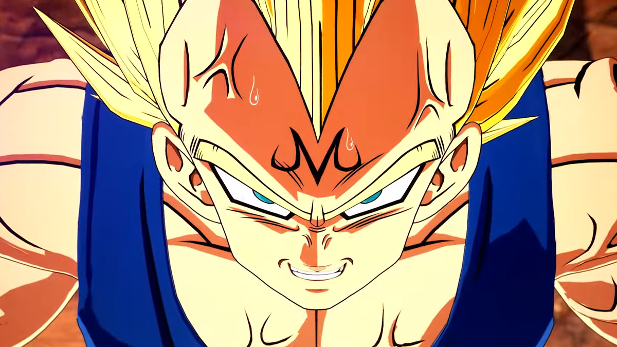 Majin Vegeta (Ryō Horikawa) prepares to let loose in Dragon Ball: Sparking! ZERO (2024), Bandai Namco