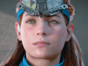 Aloy (Ashly Burch) dons her armor in Horizon Zero Dawn Remastered (2024), Guerilla Games