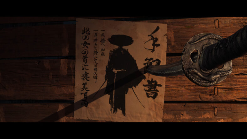 A bounty is issued for Atsu (Erika Ishii) in Ghost of Yōtei (2025), Sony Interactive Entertainment