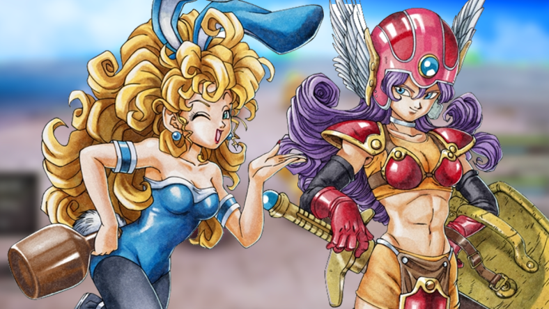 The female versions of the Gadabout and Warrior classes are both censored in Dragon Quest III HD-2D Remake (2024), Square Enix