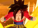 Goku (Masako Nozawa) achieves his Super Saiyan 4 form in DRAGON BALL: Sparking! ZERO (2024), Bandai Namco