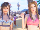 Tifa (Ayumi Ito) and Aerith (Maaya Sakamoto) arrive at Costa del Sol in Final Fantasy VII Rebirth (2024), Square Enix