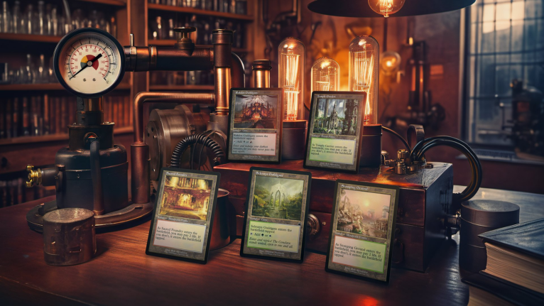 An official ad for Magic: The Gathering created through the use of generative AI (2024), Wizards of the Coast