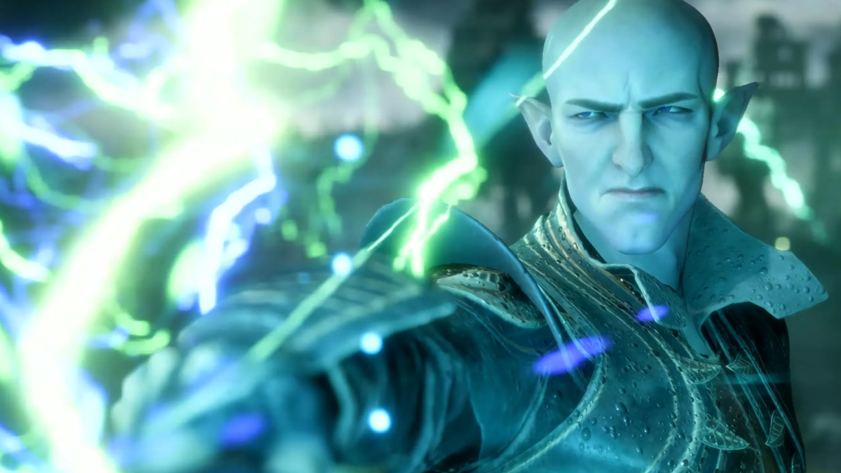 Solas (TBA) unleashes his magicks in Dragon Age: The Veilguard (2024), BioWare