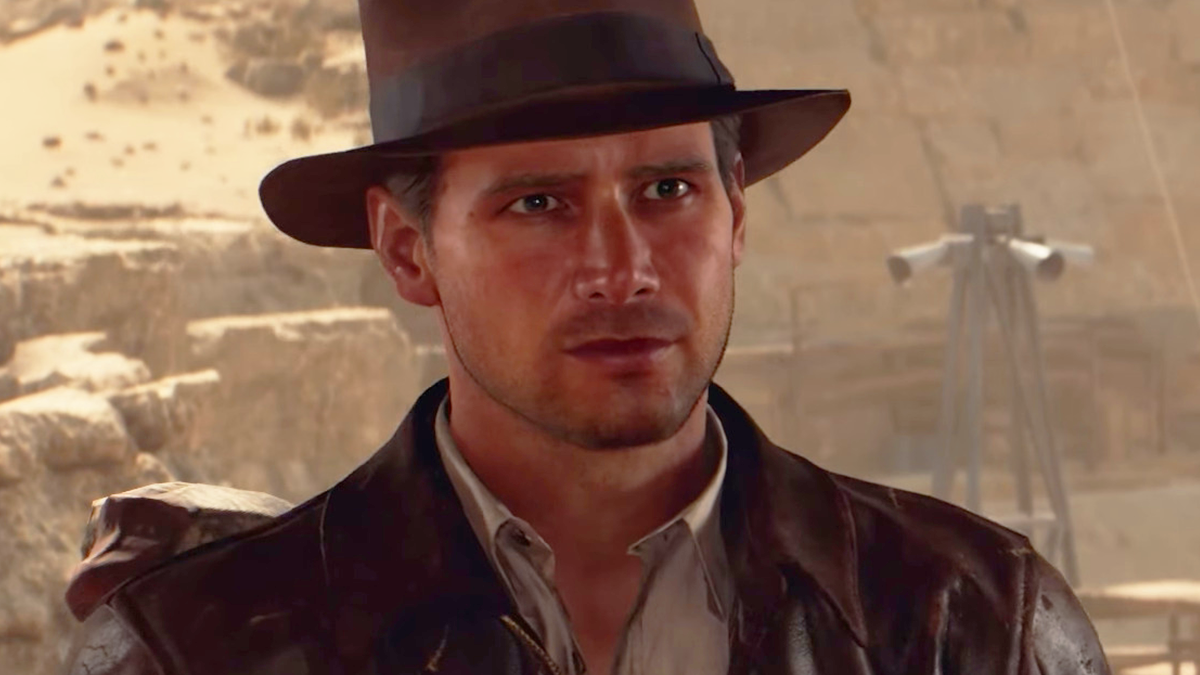 Indiana Jones (Troy Baker) learns about the Nazis' latest archaeological plans in Indiana Jones and the Great Circle (2024), MachineGames