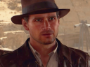 Indiana Jones (Troy Baker) learns about the Nazis' latest archaeological plans in Indiana Jones and the Great Circle (2024), MachineGames