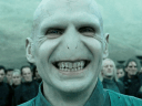 Lord Voldemort (Ralph Fiennes) taunts Harry Potter (Daniel Radcliffe) in Harry Potter and the Deathly Hallows - Part 2 (2010), Warner Bros. Pictures