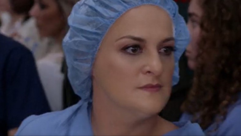 Elisabeth Finch as Nurse Elisabeth in Grey's Anatomy-Silent All These Years (Season 15e19)-Shondaland-2019