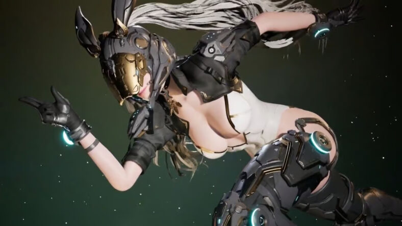 Ultimatel Gley (Laurence Bouvard) dashes forth in The First Descendant (2024), Nexon