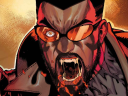 The Daywalker is ready to rip and tear on Carlos Villa's cover to Blade: Red Band Vol. 1 #3 (2024), Marvel Comics