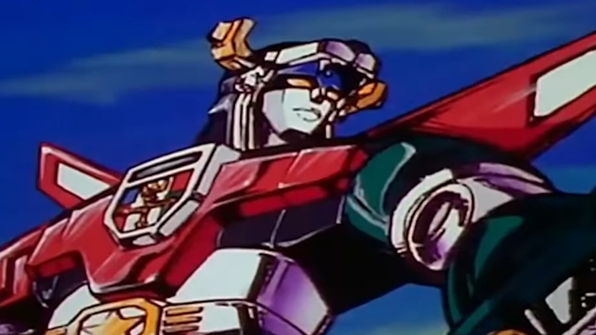 Voltron roars to life in Voltron: Defender of the Universe Episode 1 "Space Explorers Captured" (1984)