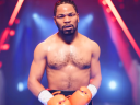 "Showtime" Shawn Porter strikes a pose before entering the ring in Undisputed (2023), Deep Silver