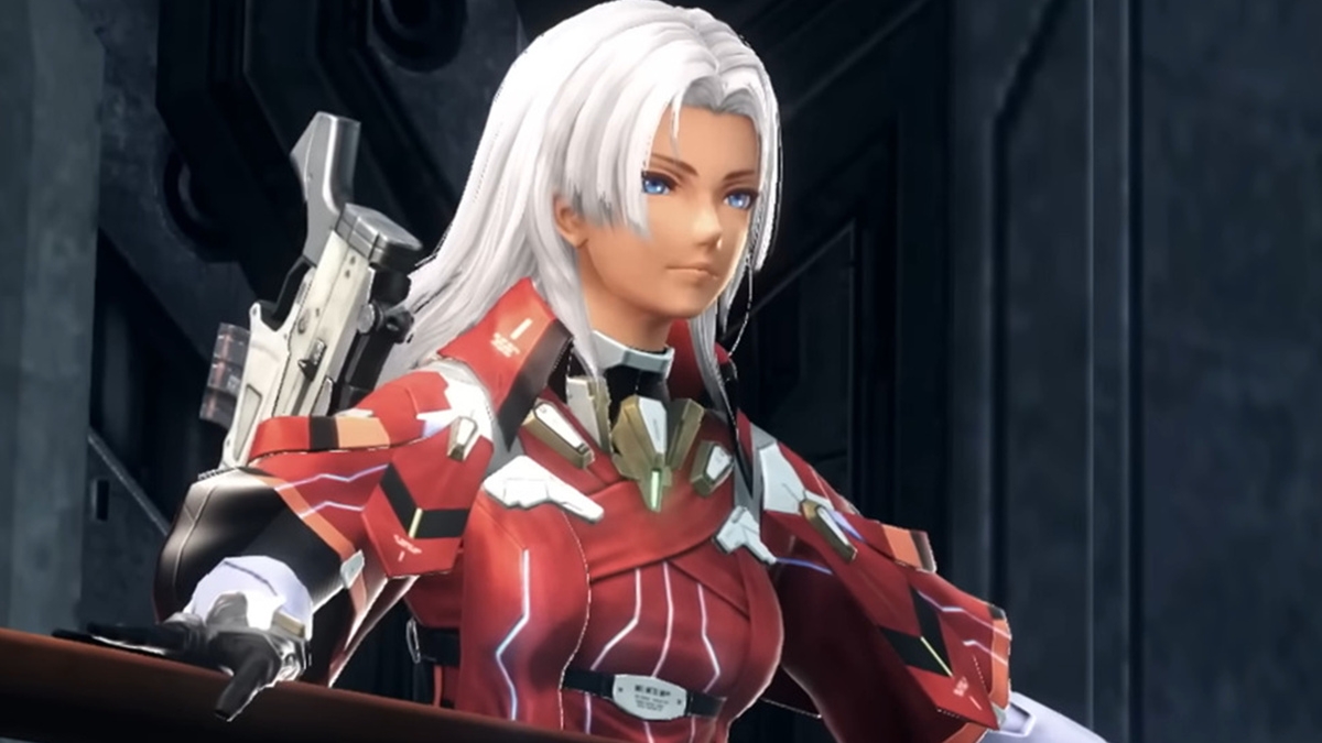 Elma (Houko Kuwashima) looks out over New Los Angeles in Xenoblade Chronicles X: Definitive Edition (2025), Nintendo