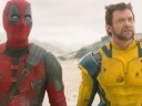 Deadpool (Ryan Reynolds) and Wolverine (Hugh Jackman) come across the corpse of Giant-Man (Paul Rudd) in Deadpool & Wolverine (2024), Marvel Entertainment