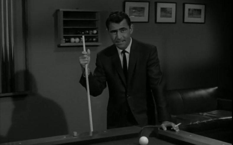 The Twilight Zone, Rod Serling Intro, Pool Shark, Top 13 Twilight Zone Rod Serling Intro Appearances, Number 13, Via YouTube, CBS