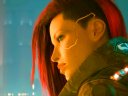 V (Cherami Leigh) has a rooftop chat with Johnny (Keanu Reeves) in Cyberpunk 2077 (2020), CD Projekt Red