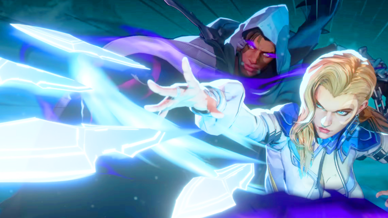 Cloak (Hakeem Kameechi Ysaguirre) and Dagger (Xanthe Huynh) bring the darkness and the light in Marvel Rivals (2024), NetEase