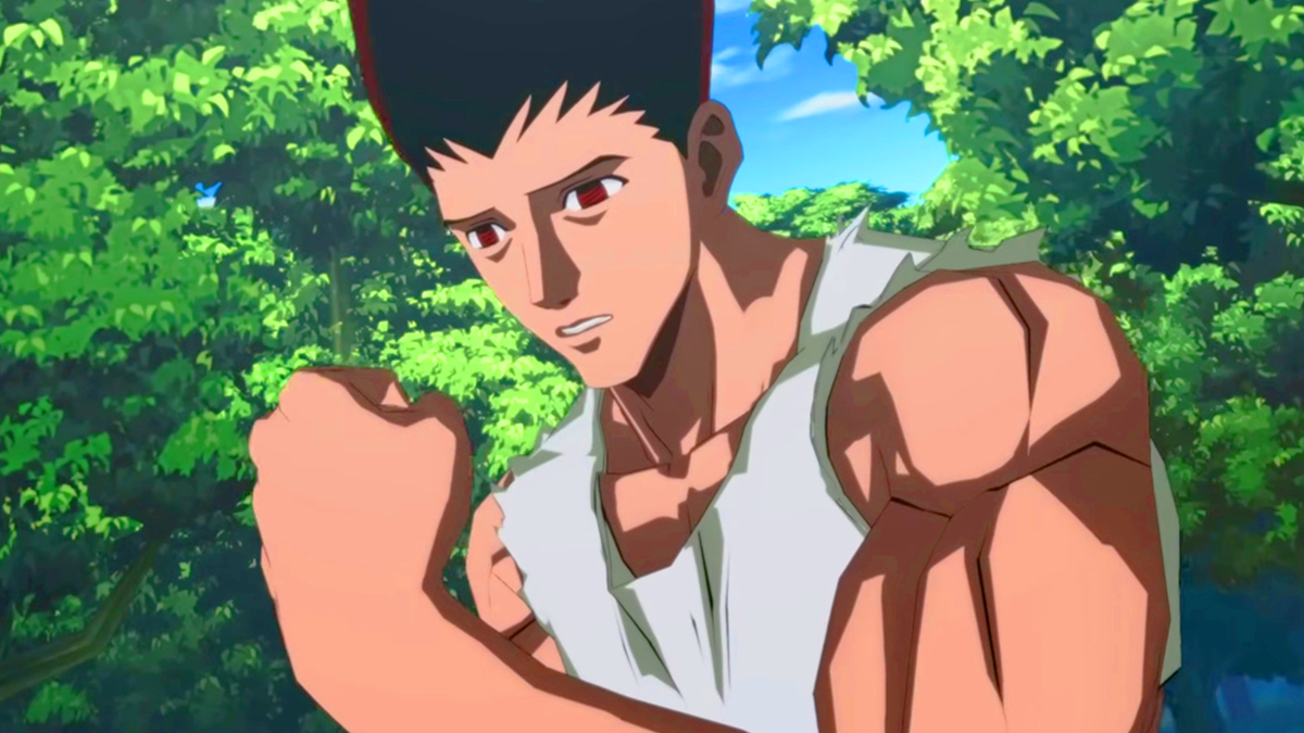 Gon (Megumi Han) is shocked by the power he wields in (Miyuki Sawashiro) Hunter x Hunter Nen x Impact (2025), Eighth Co. Ltd.