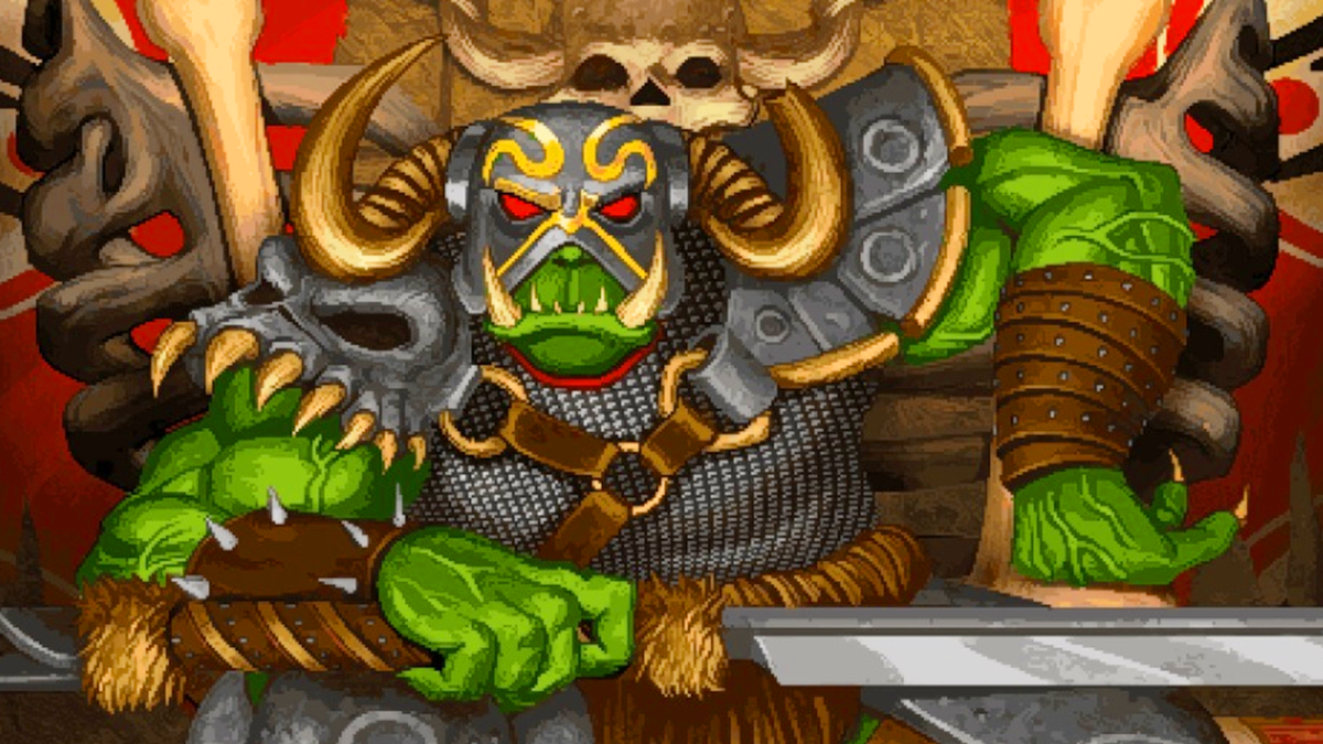 The player prepares to fight for the Horde in Warcraft: Orcs & Humans (1994), Blizzard Entertainment