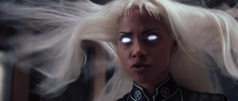 Storm (Halle Berry) is about to make cinematic history in X-Men (2000), Marvel Entertainment