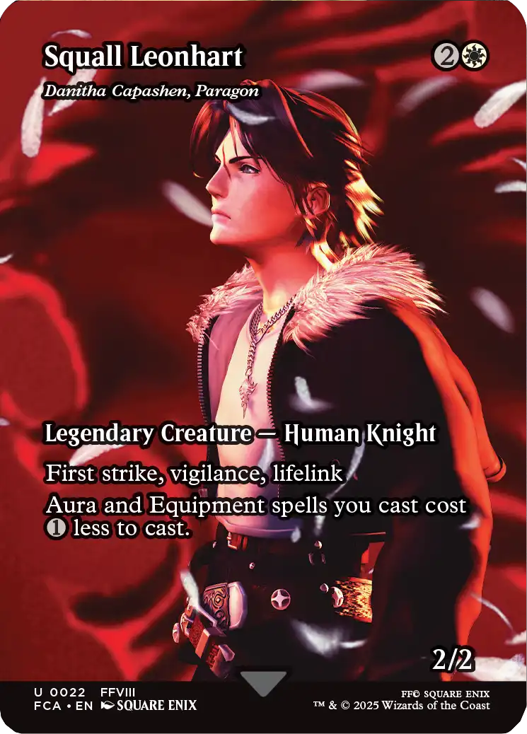 Squall Leonhart (Doug Erholtz) hopes to embody the spirit of Griever in Final Fantasy VIII (1999), Square Enix