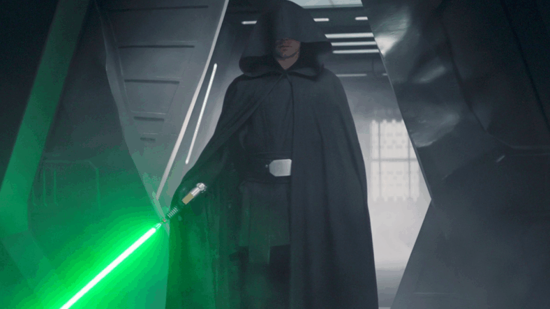 Luke Skywalker (Mark Hamill) returns in The Mandalorian Season 2 Episode 8 "Chapter 16: The Rescue" (2020), Disney/Lucasfilm