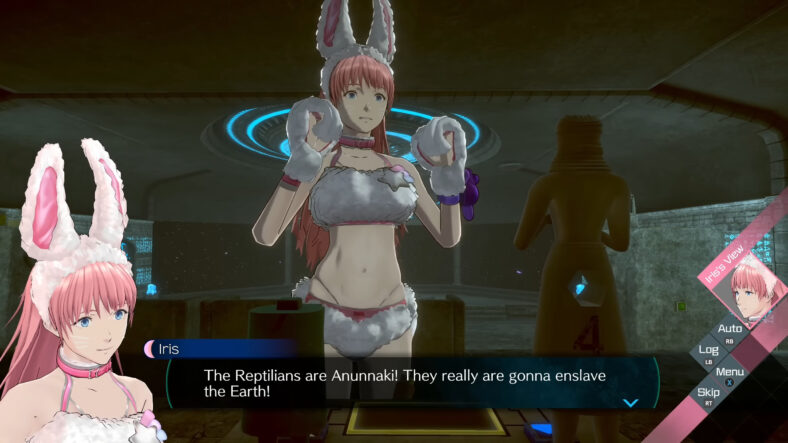 Iris (Nao Shiraki) uncovers a sinister plot in No Sleep For Kaname Date - From AI: The Somnium Files (2025), Spike Chunsoft