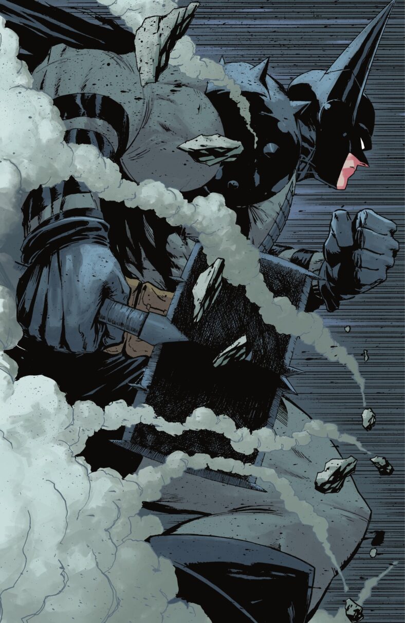 Bruce steels himself for a prison break from Ark M in Absolute Batman Vol. 1 #10 "Abomination, Part Two" (2025), DC. Words by Scott Snyder, art by Nick Dragotta, Frank Martin, and Clayton Cowles.