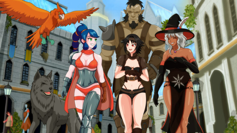 Luccia and her friends head out on their next adventure in Heavy Hearts (2025), Galewind Games