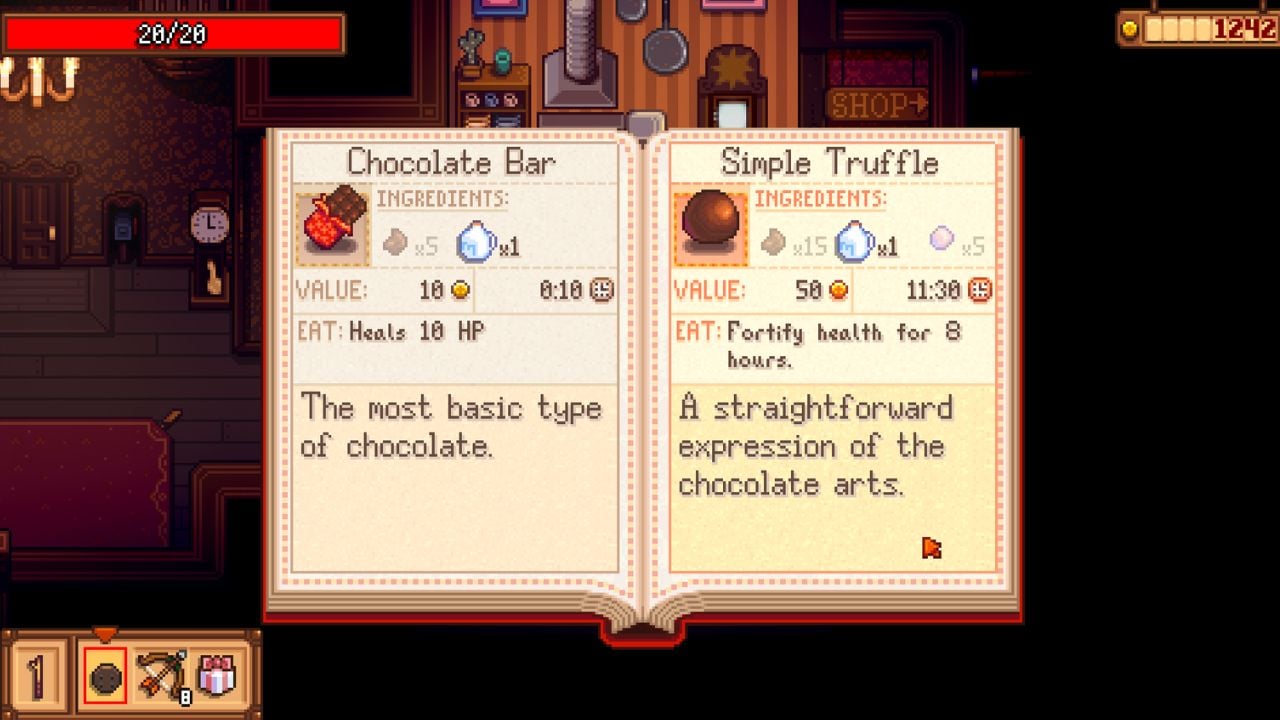 ConcernedApe Gave Us Another Haunted Chocolatier Update