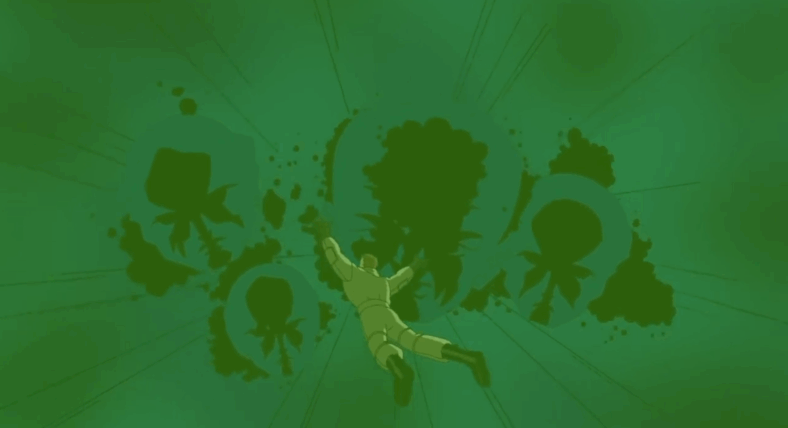 Hal Jordan (David Boreanaz) is chosen by the Guardians in Justice League: The New Frontier (2008), Warner Bros. Animation