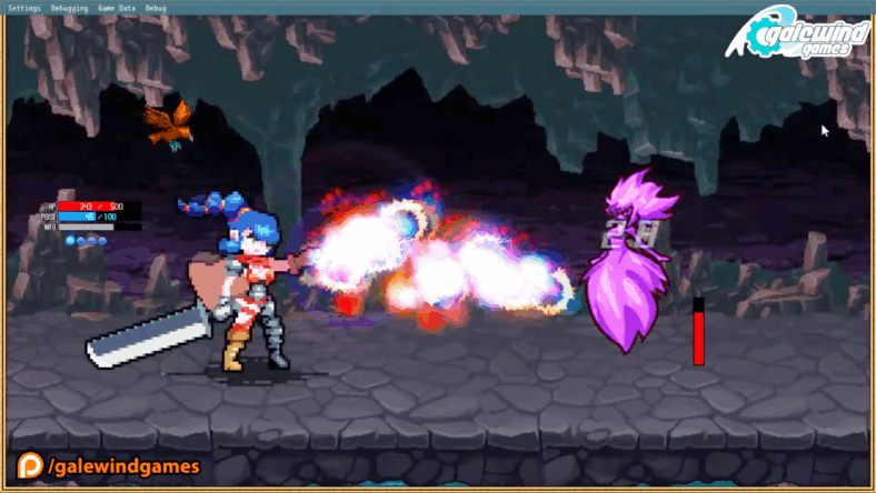 Lucia lets her magic flow in Heavy Hearts (2025), Galewind Games