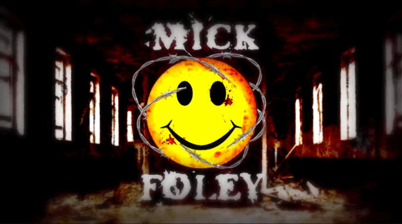 Mick Foley's revised logo in TNA Mick Foley Theme Song and Entrance Video | IMPACT Wrestling Theme Songs via TNA Wrestling on YouTube