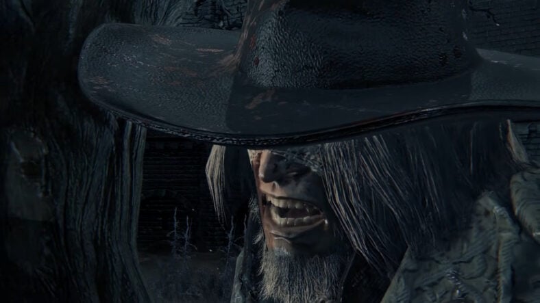 Madness overcomes Father Gascoigne (Connor Byrne), in Bloodborne (2015), Sony Interactive Entertainment