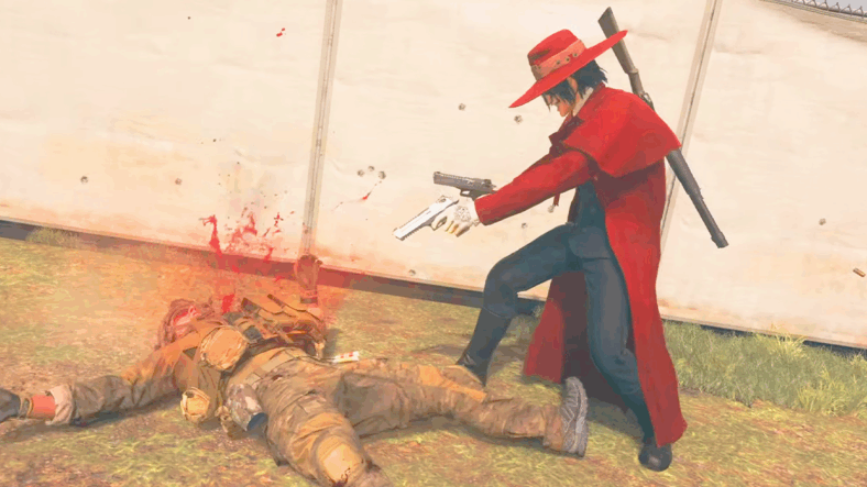 Alucard (Crispin Freeman) makes sure an enemy Operator stays down for good in Call of Duty: Black Ops 6 (2024), Activision Blizzard