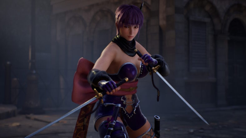 Ayane (Wakana Yamazaki) is ready to fight in Ninja Gaiden 2 Black (2025), Koei Tecmo Games