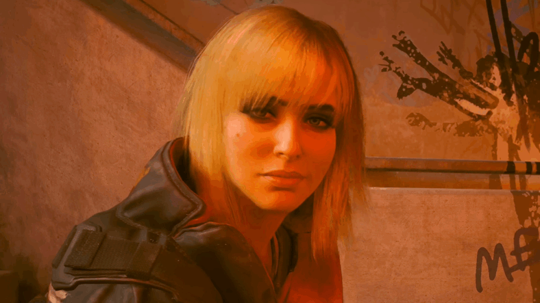 Misty (Erica Lindbeck) is happy to temporarily reunite with V in Cyberpunk 2077: Ultimate Edition (2025), CD Projekt Red