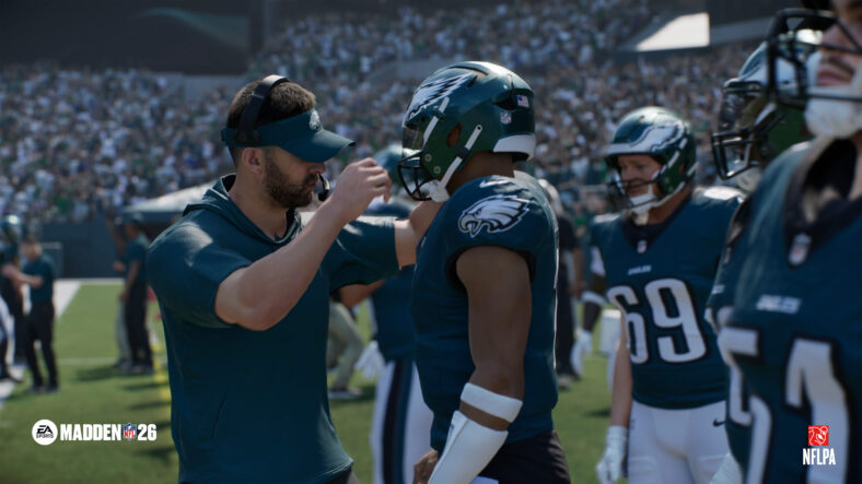 Tactics are shared face-to-face in Madden NFL 26 (2025), Electronic Arts