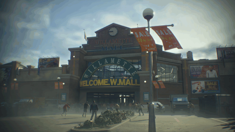Willamette Parkview Mall beseiged by zombies in Dead Rising Deluxe Remaster (2024), Capcom