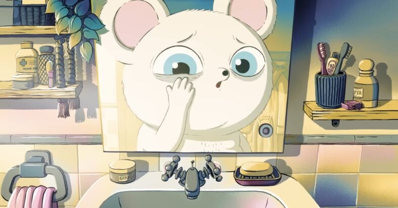 Arnold begins to feel like something doesn't feel right in Decorado (2025), Uniko Estudio Creativo