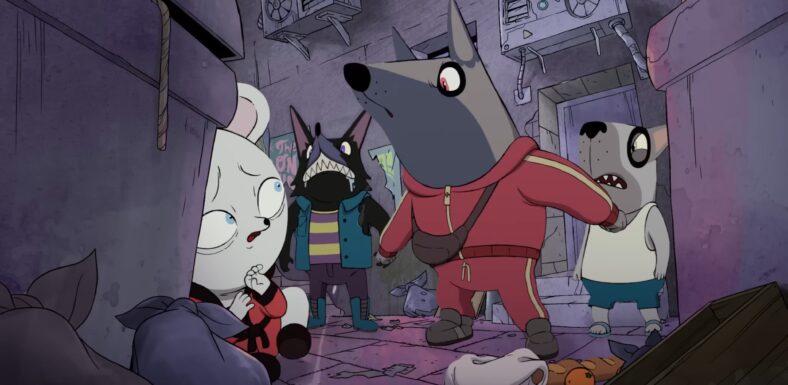 Arnold confronts some dirty cops in Decorado (2025), Uniko Estudio Creativo